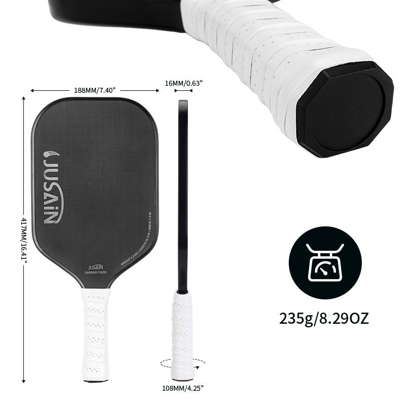 Carbon Fiber Teflon Pickleball Pickleball - T700