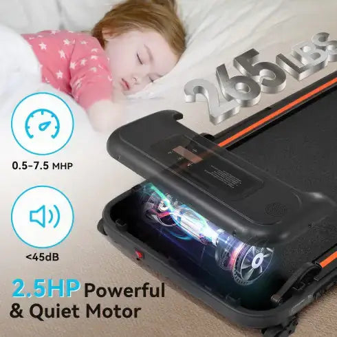 Walking Pad Under Desk Treadmill For Home Office