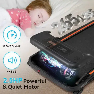 Walking Pad Under Desk Treadmill For Home Office